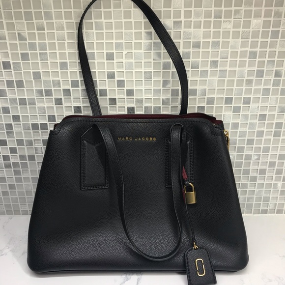 MARC JACOB NEW The Editor Leather Tote - Picture 6 of 7